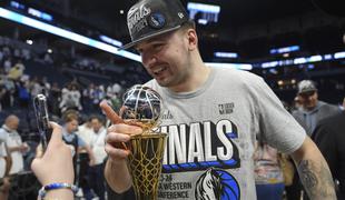 Fantastični MVP Dončić Dallas popeljal v veliki finale!