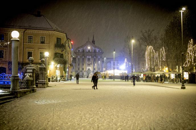 Sneg Ljubljana | Foto Ana Kovač