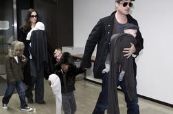 Angelina Jolie bo za božič odpotovala