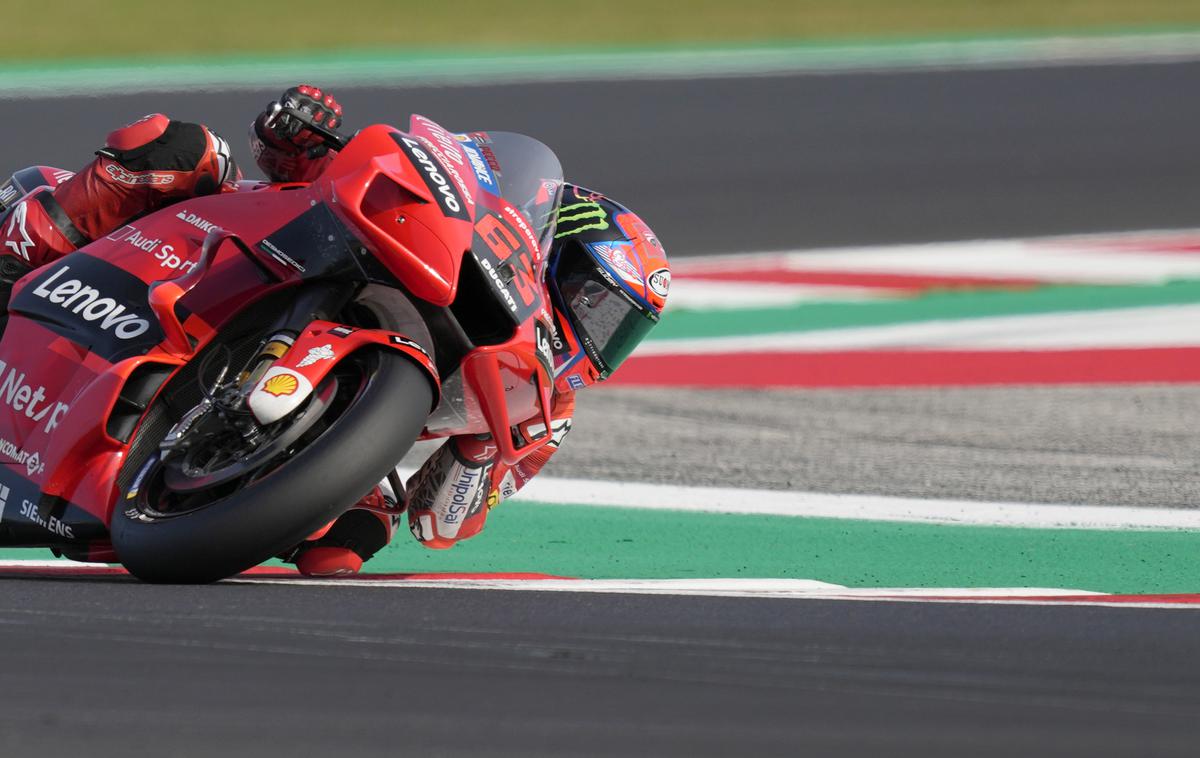 Francesco Bagnaia | Francesco Bagnaia (Ducati) je bil najhitrejši v kvalifikacijah razreda motoGP pred dirko za veliko nagrado Algarveja. | Foto Guliverimage