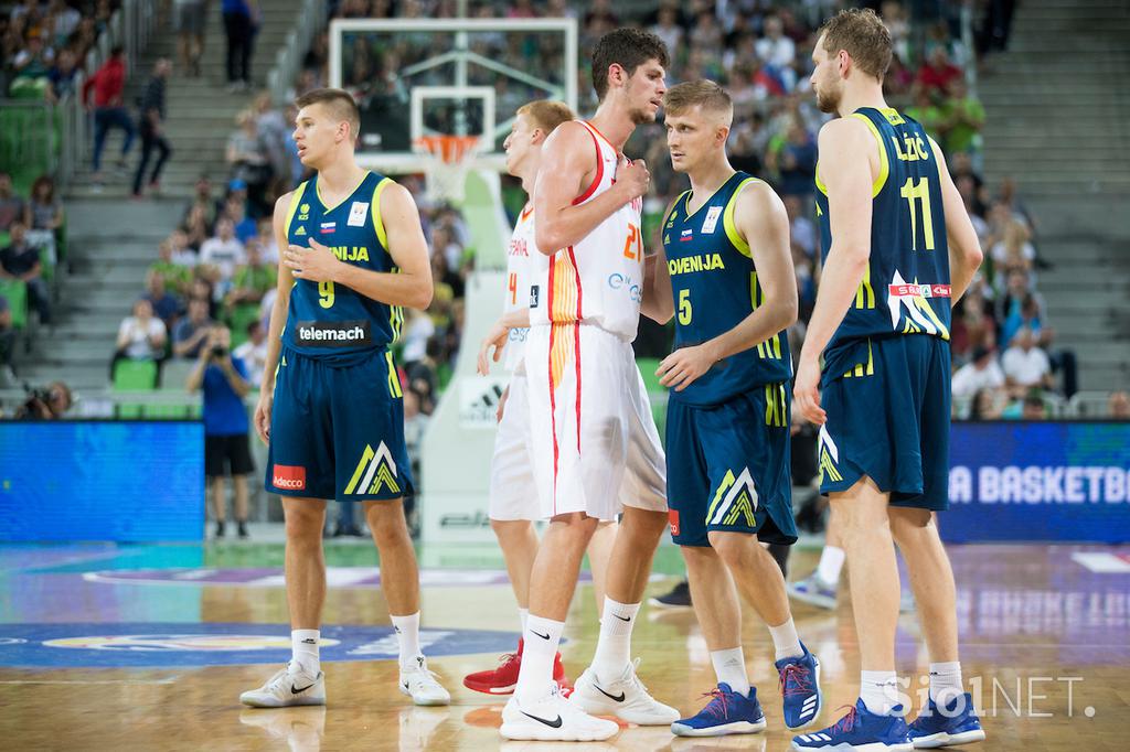Slovenija Španija košarka