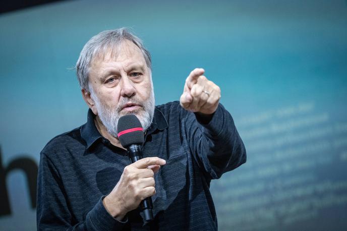 Slavoj Žižek | V Rusiji se je knjiga Žižkove šale znašla na seznamu prepovedanih knjig. | Foto Guliverimage