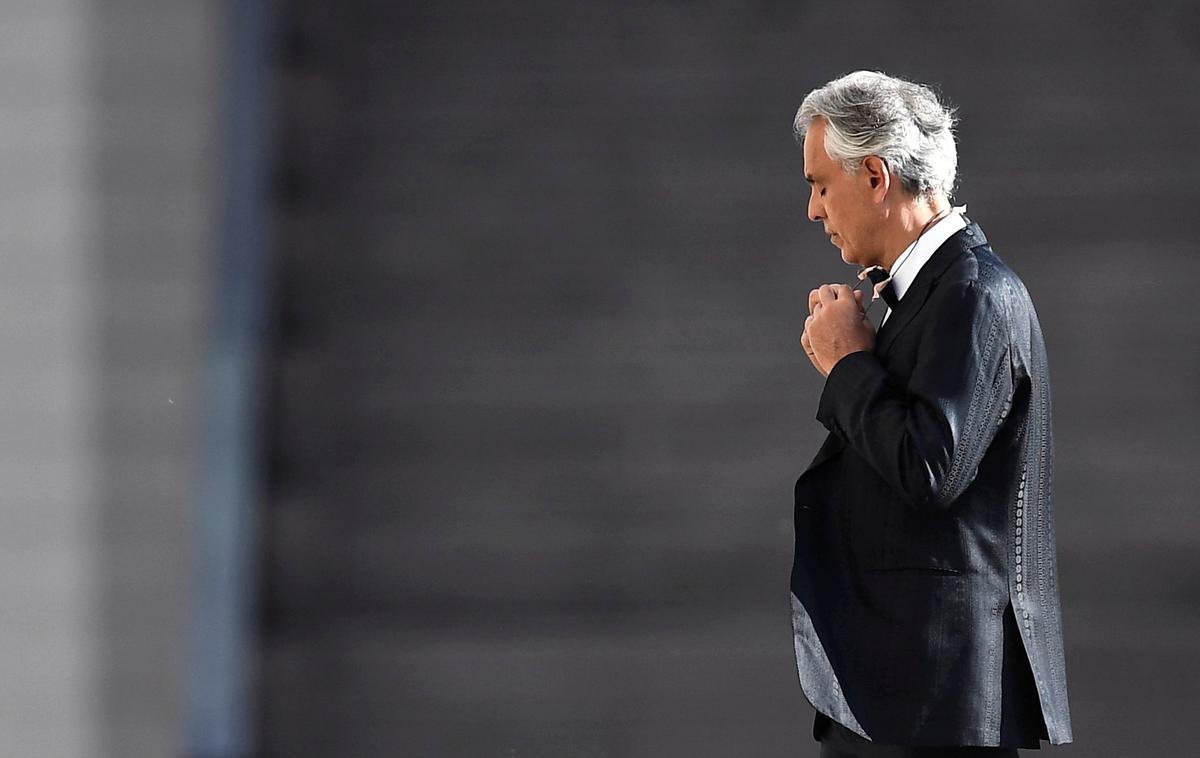 Andrea Bocelli | Andrea Bocelli je blago obliko koronavirusne bolezni prebolel že konec marca. | Foto Reuters
