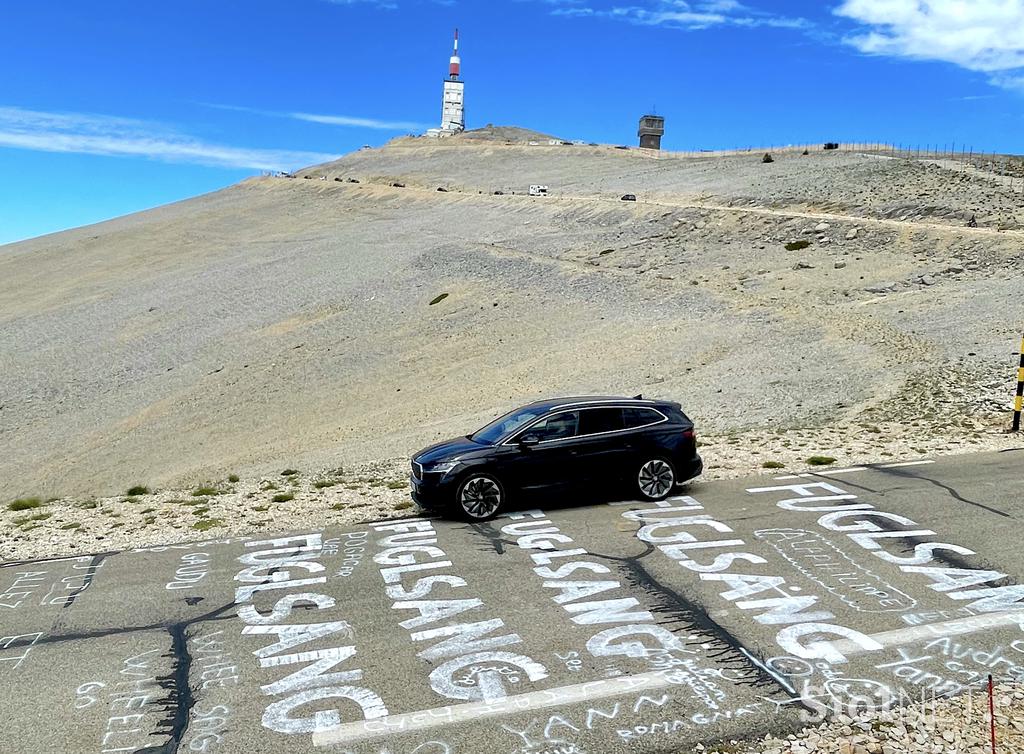 Mont Ventoux Škoda Enyaq