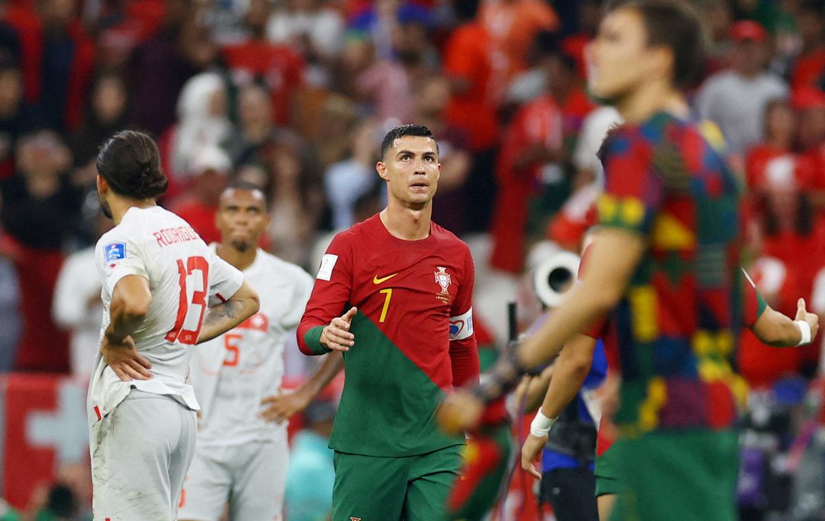 Cristiano Ronaldo | "Cristiano Ronaldo je zelo pomembna 'figura' v naši ekipi," pravi nosi selektor portugalske reprezentance Roberto Martinez. | Foto Reuters