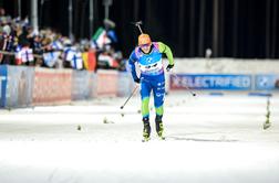 Jacquelinu sprint v Kontiolahtiju, Fak reševal slovensko čast