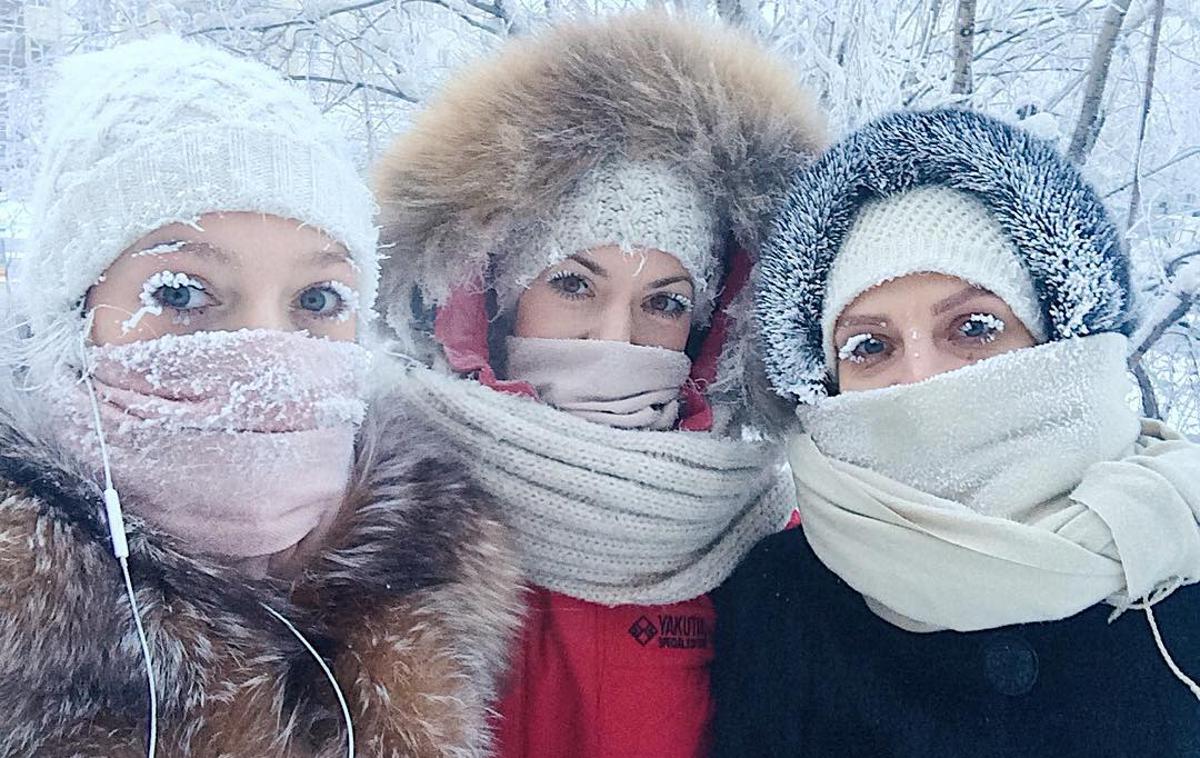 mraz, Sibirija | Foto Instagram