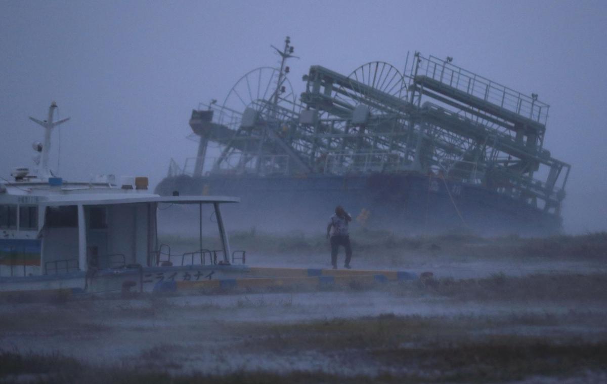 tajfun, Okinawa | Foto Reuters