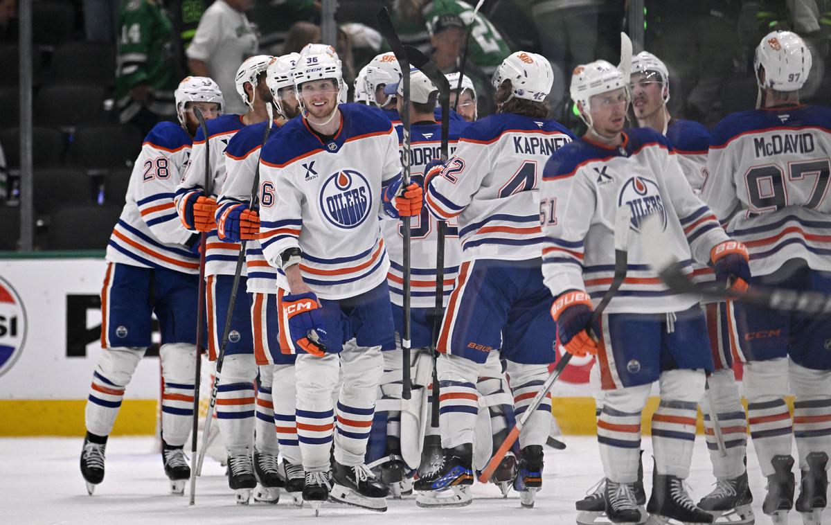 Edmonton Oilers | Lanski finalisti lige NHL Edmonton Oilers so dobili drugo tekmo finala zahodne konference.  | Foto Reuters