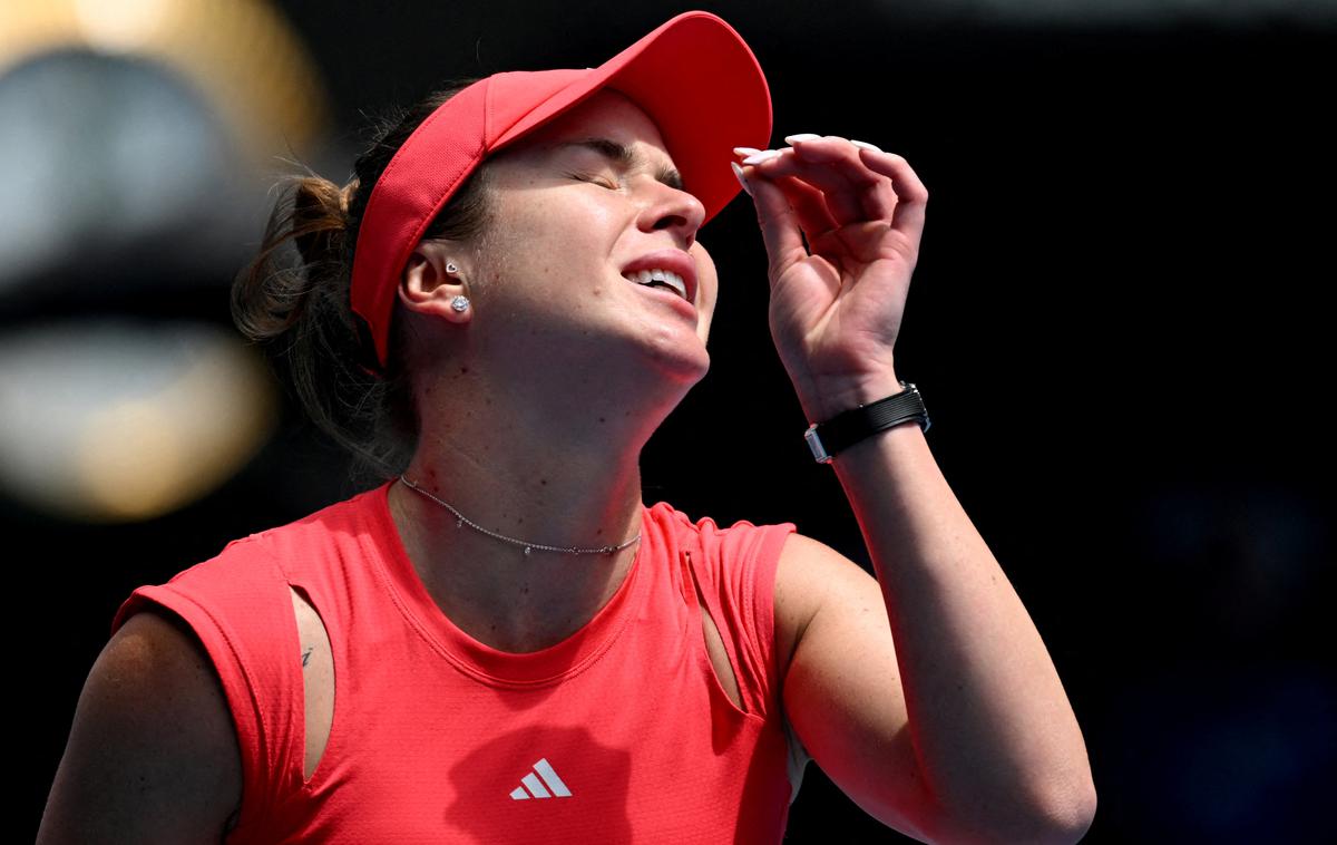 Elina Svitolina | Elina Svitolina je doživela boleč poraz v osmini finala Linza. | Foto Reuters