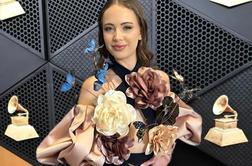 Hčerka Janija Pavca ena izmed udeleženk na podelitvi grammyjev