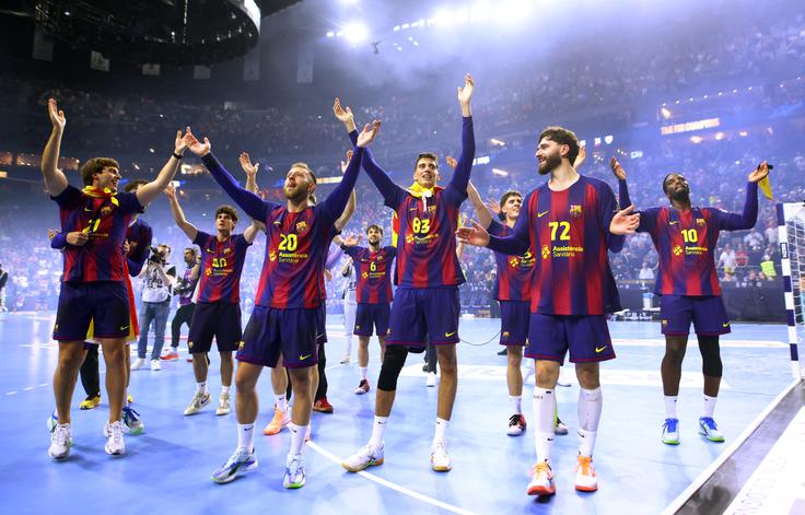 Finale rokometne lige prvakov: Barcelona - Füchse Berlin | Foto: Reuters