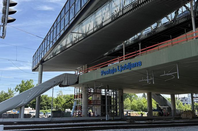 železniška postaja Ljubljana | Gre za zadnje zaprtje, preden se bodo v ponedeljek, 31. avgusta, po napovedih Slovenskih železnic vsi potniški vlaki vrnili na osrednje perone glavne ljubljanske železniške postaje. | Foto Alenka Bratušek/Facebook