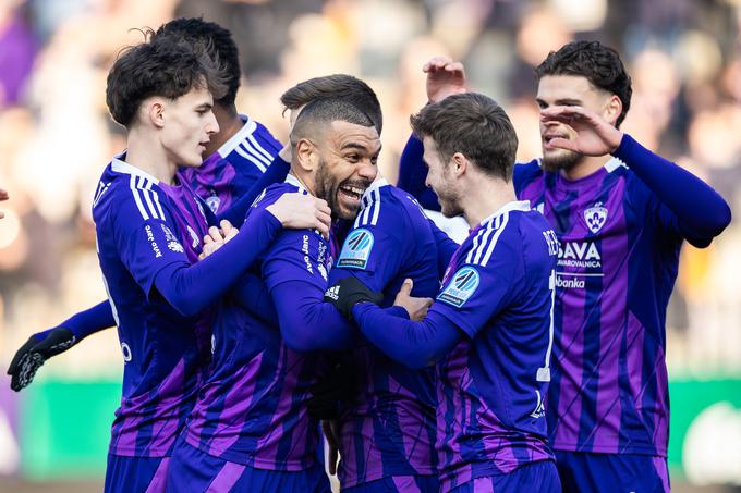 Izkušeni Hilal Soudani je Maribor povedel v vodstvo. | Foto: Jure Banfi