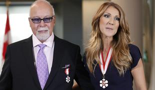 Celine Dion zaradi bolezni moža kariero postavila na stranski tir