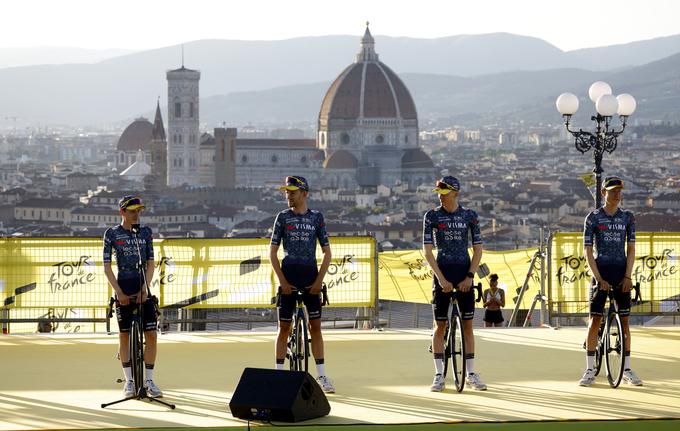 Na predstavitvi ekip v Firencah | Foto: Reuters