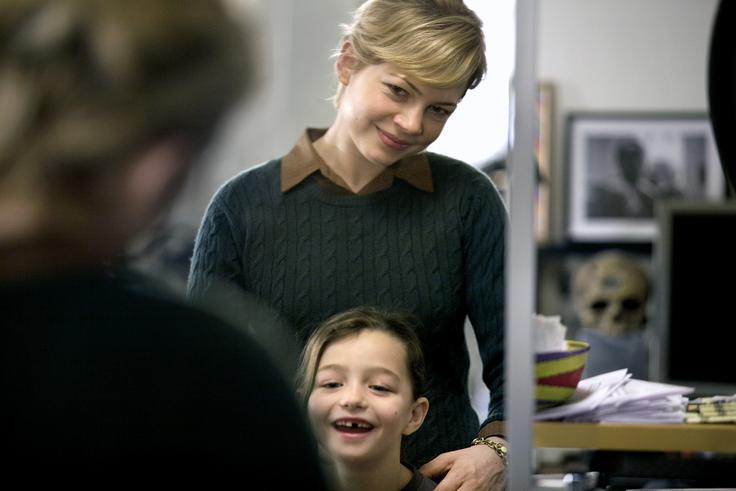 Takrat devetletna Sophie Nyweide je v filmu Mamut iz leta 2009 zaigrala ob boku Michelle Williams. | Foto: Profimedia