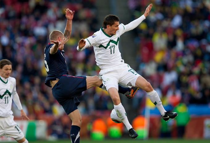 Leta 2010 je na svetovnem prvenstvu igral na vseh treh tekmah Slovenije. | Foto: Vid Ponikvar