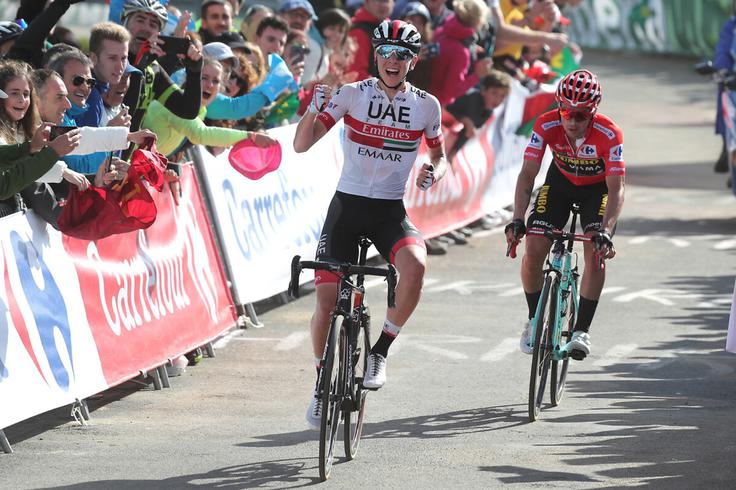 Osvojil je dve gorski etapi in se zapisal v zgodovino kolesarstva. | Foto: Luis Angel Gomez/PhotogomezSport