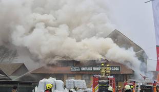 Stari mlin v Beltincih namerno zažgal 23-letni domačin #foto