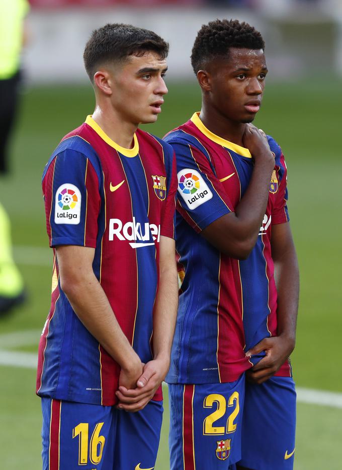 Z Ansujem Fatijem, najmlajšim strelcem v zgodovini Barcelone, sta vrstnika. Loči ju vsega 25 dni. | Foto: Guliverimage/Vladimir Fedorenko