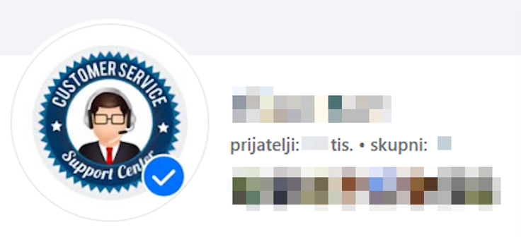 Neznanci iz tujine so profil naše bralke na Facebooku začeli spreminjati v še eno od lovk svoje hobotnice za goljufanje uporabnikov.  | Foto: Posnetek zaslona