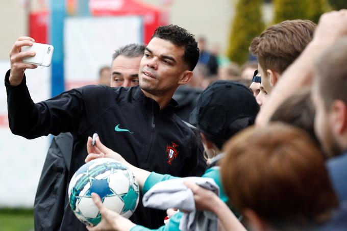 Pepe je še vedno član portugalske reprezentance. | Foto: Reuters