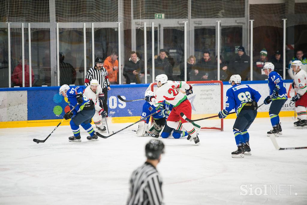slovenska hokejska reprezentanca Slovenija Belorusija Bled