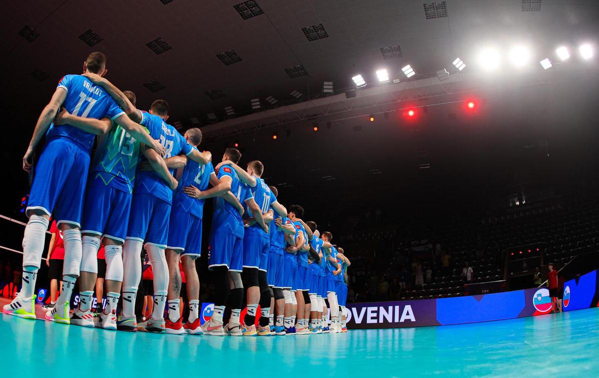 slovenska odbojkarska reprezentanca : Španija, evropsko prvenstvo | Slovenci imajo tekme prost dan, v ponedeljek ob 19.30 se bodo pomerili s Hrvaško. | Foto CEV