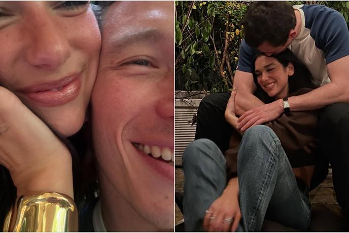Dua Lipa je potrdila, da je zaročena