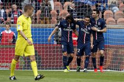 Lyon spet na vrhu, do zmag tudi PSG in Monaco