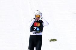 Na ekipni tekmi slavili Avstrijci, Domen Prevc mnogim paral živce