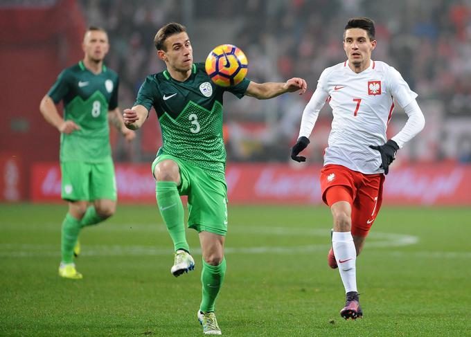 Nekaj tekem je Jović odigral tudi za člansko reprezentanco. | Foto: Sportida