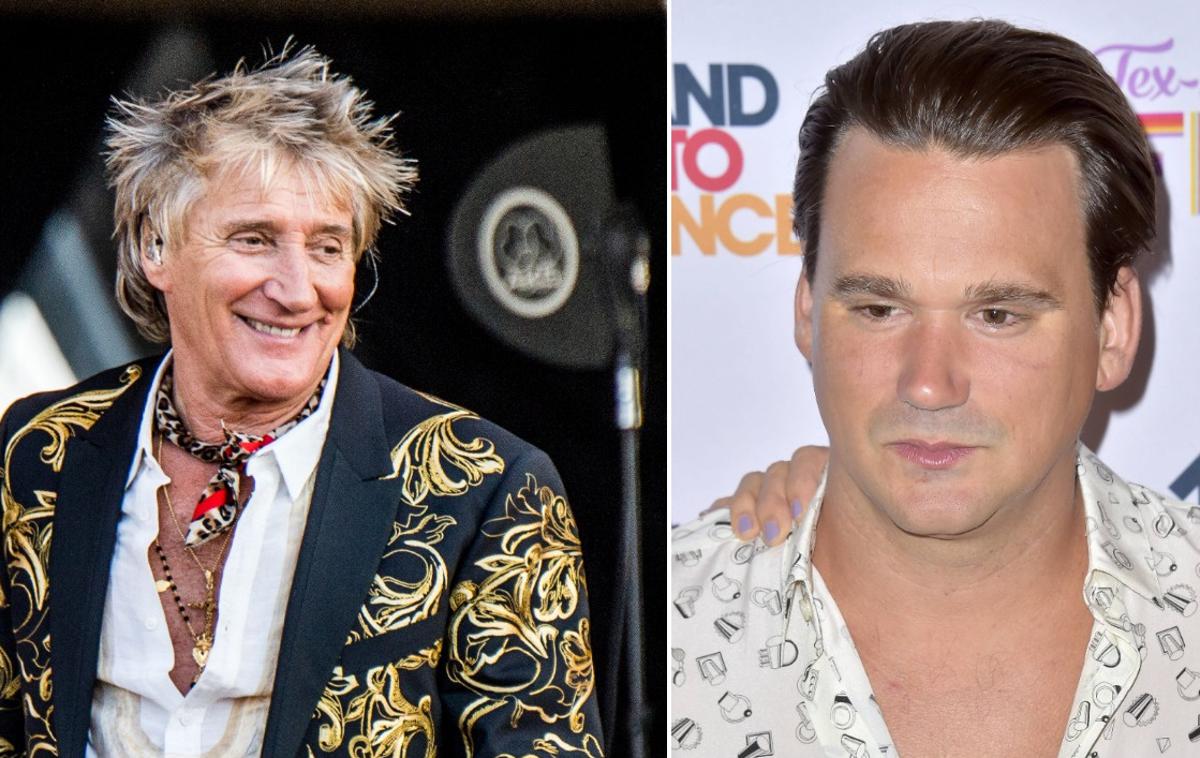 Rod in Sean Stewart | Rod Stewart in njegov sin Sean sta priznala krivdo za fizični napad na varnostnika. | Foto Guliverimage/AP/Imago Lifestyle