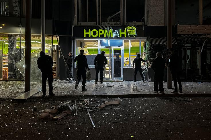 Posledice ruskega napada na Harkov | Foto: Reuters