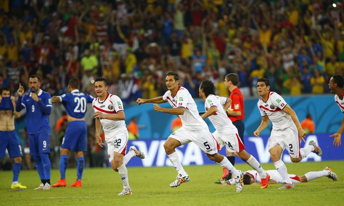 Kostarika je v osmini finala SP 2014 izločila Grčijo. | Foto: Reuters