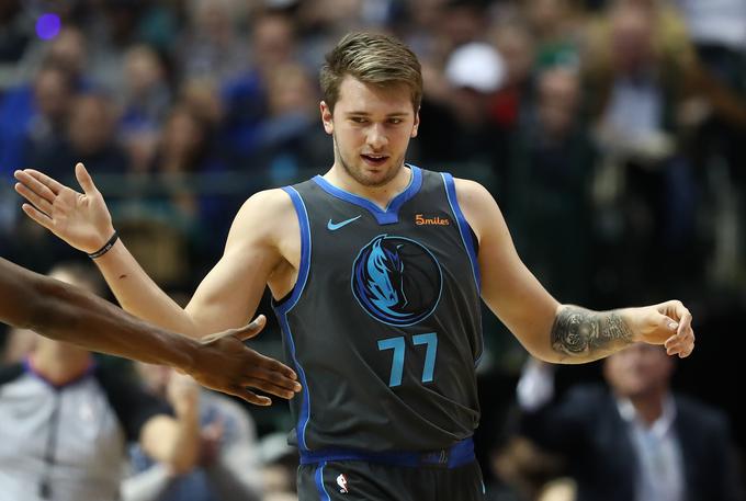 Luka Dončić je končal na 12. mestu. | Foto: Guliverimage/Getty Images