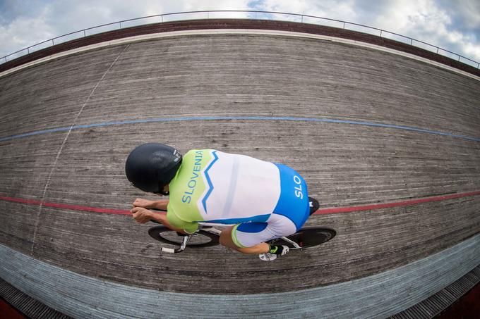 Kopše je v vožnji na eno uro premagal tudi favoriziranega kolesarja Adrie Mobil Jona Božiča. | Foto: Vid Ponikvar