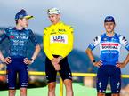 Jonas Vingegaard Tadej Pogačar Remco Evenepoel TDF 2025