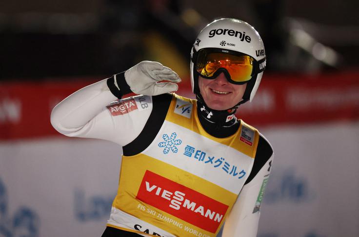 Takoj je vedel, da bo v finalu letel daleč. | Foto: Reuters