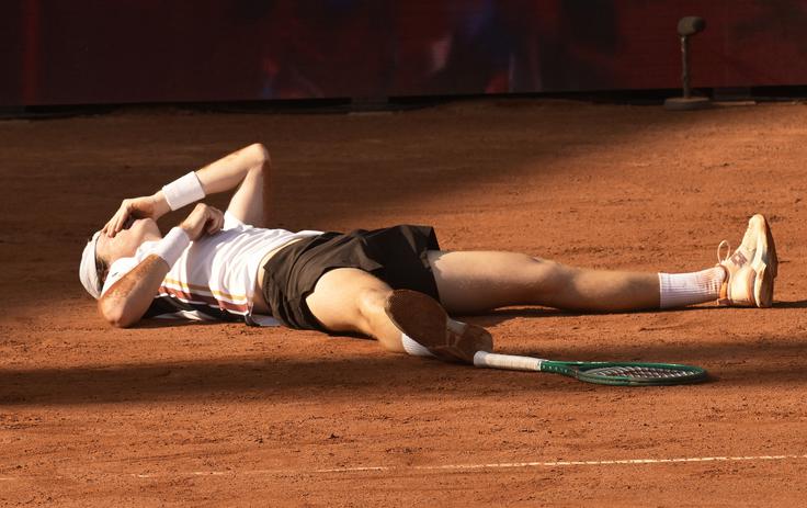 Perujski teniški igralec Ignacio Buse je zmagovalec turnirja ATP 500 v Hamburgu. | Foto: Reuters