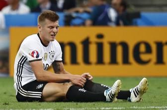 Toni Kroos bo počival več tednov ali mesecev