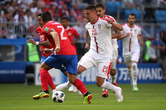 Za Srbijo je na letošnjem svetovnem prvenstvu v Rusiji odigral vse tri tekme. | Foto: Reuters