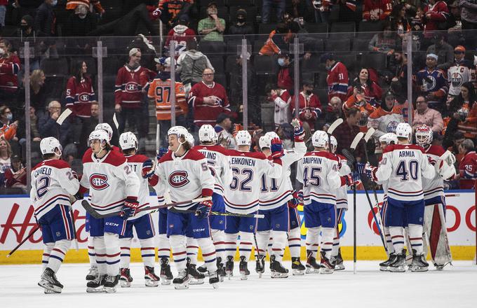 Montreal Canadiens je vknjižil še sedmo zmago na zadnjih osmih tekmah. | Foto: Guliverimage/Vladimir Fedorenko