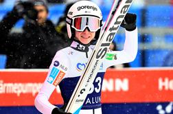 V živo: diši po izjemnem slovenskem dnevu, Prevc po polovici vodi, Vodan druga