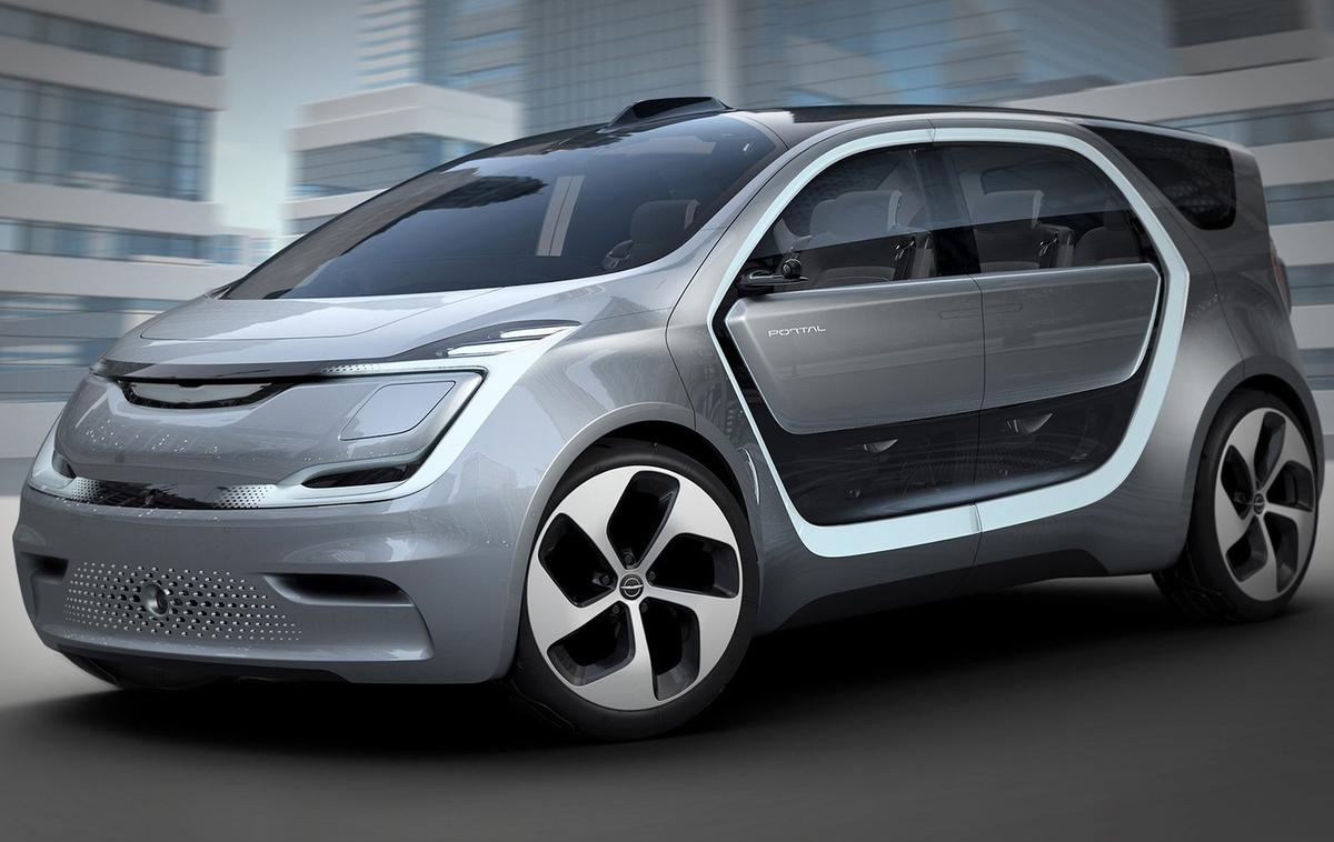 Chrysler portal - električni enoprostorec prihodnosti | Foto Fiat Chrysler Automobiles (FCA)