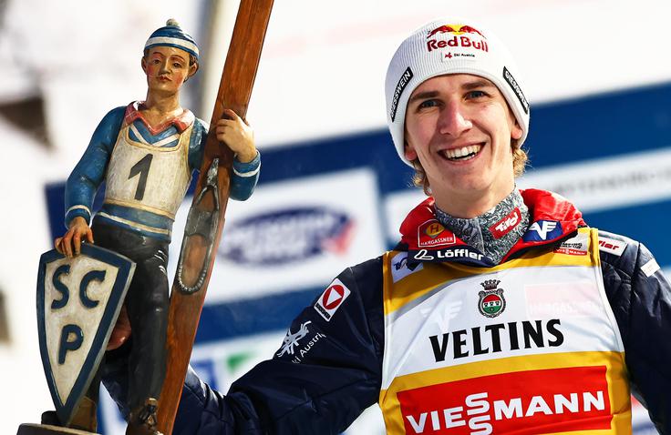 Daniel Tschofenig je v najboljšem položaju za osvojitev velikega kristalnega globusa. | Foto: Guliverimage
