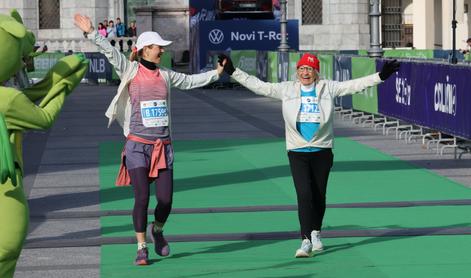 Najstarejša udeleženka Ljubljanskega maratona: Če ne bi tekla, me najbrž ne bi bilo več tukaj