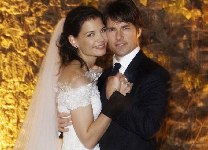 Katie Holmes in Tom Cruise sta se poročila novembra 2006, sedem mesecev po rojstvu hčerke Suri. | Foto: Reuters