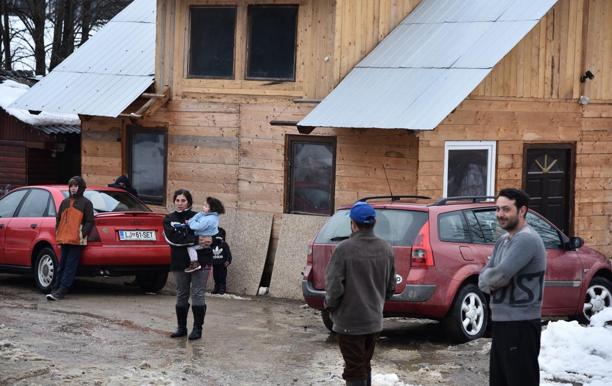 romsko naselje Brezje | Foto STA